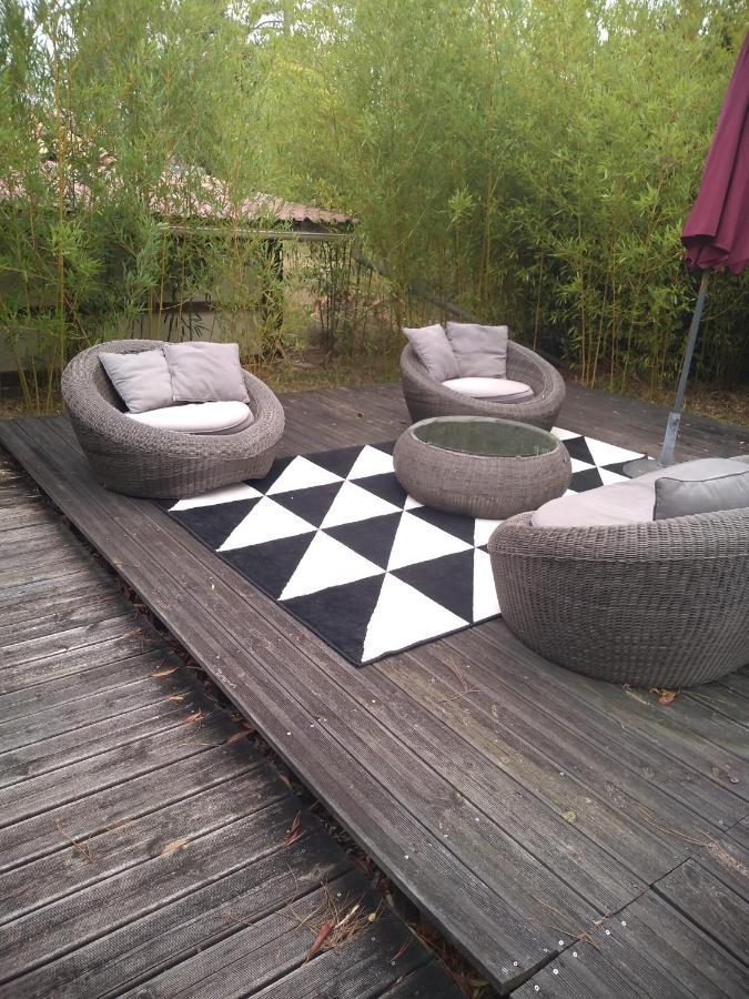 Maison Confortable Avec Terrasse En Bois Au Calme Sans Vis A Vis , 2 Chambres, Sur Un Parc De 4000M2 Arbore Et Clos Pissos Dış mekan fotoğraf